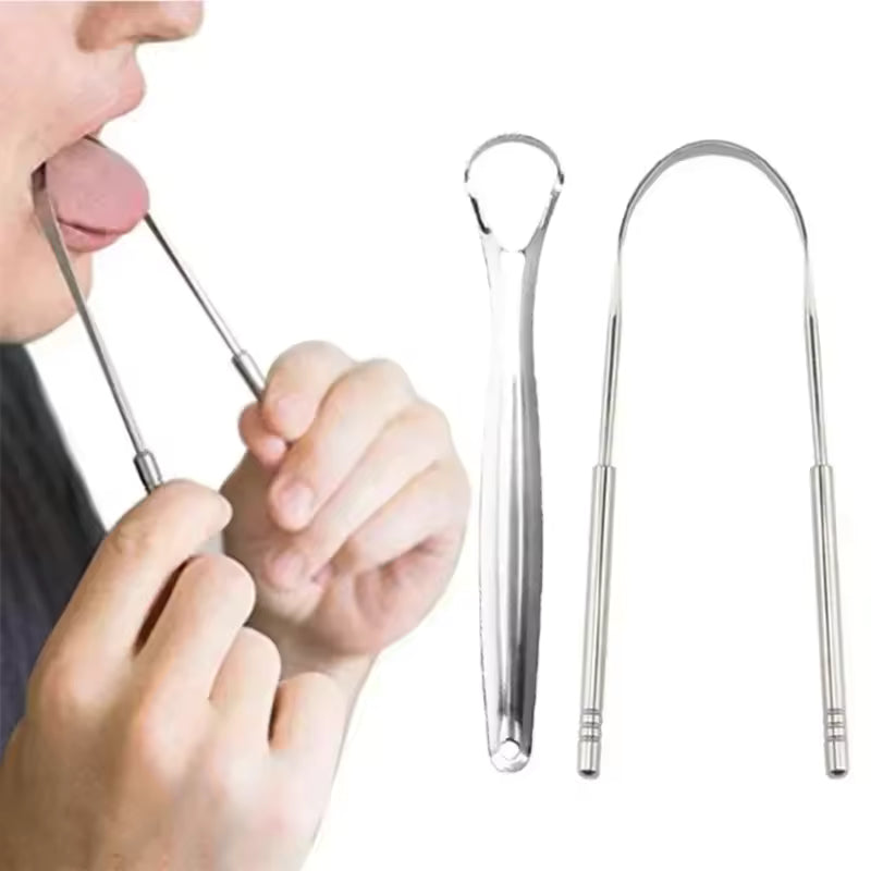 Tongue Scraper Set for Oral Hygiene